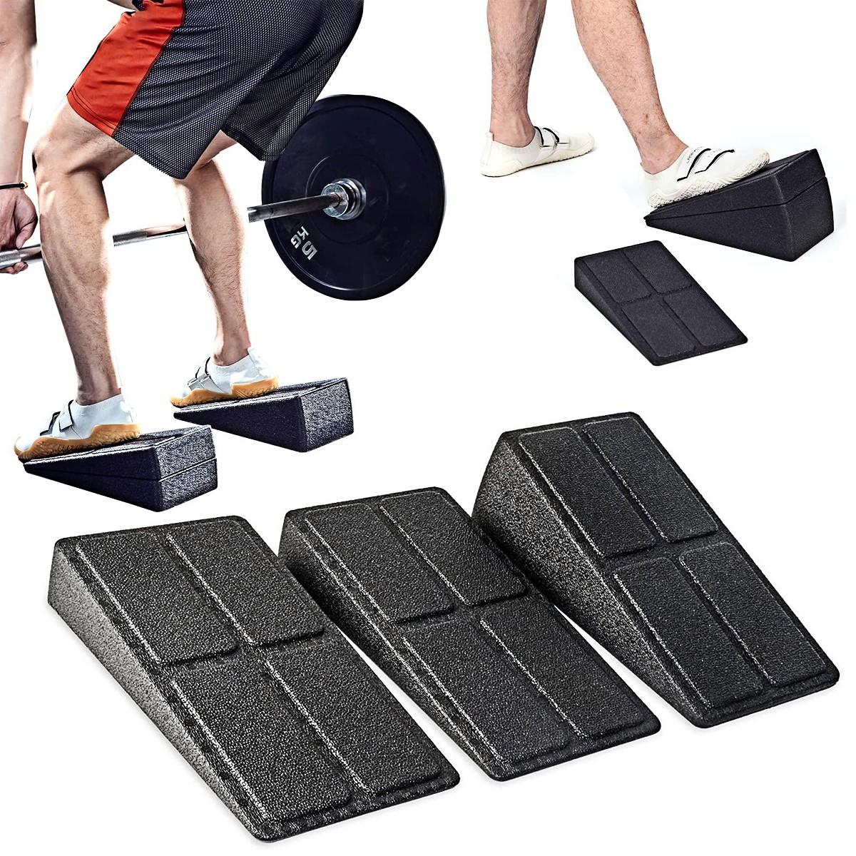 Epp Fitness Incline Board, Calf Stretcher, Squat Wedge, Adjustable Incline Leg Stretching Board, Ideal for Home Workouts & Gym Use