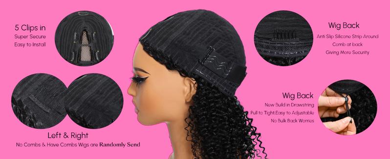 Tahikie V Part Curly Wig Straight Wig FB30 Highlight Wig Real Brazilian Human Hair Upgrade U Part Wig NO Leave Out Real Scalp Beginner Friendly 180% Density Glueless Wigs No Sew In NO Glue For Women #TikTokShopHolidayHau Tahikie V Part Curly Wig Straight Wig FB30 Highlight Wig Real Brazilian Human Hair Upgrade U Part Wig NO Leave Out Real Scalp Beginner Friendly 180% Density Glueless Wigs No Sew In NO Glue For Women #TikTokShopHolidayHau