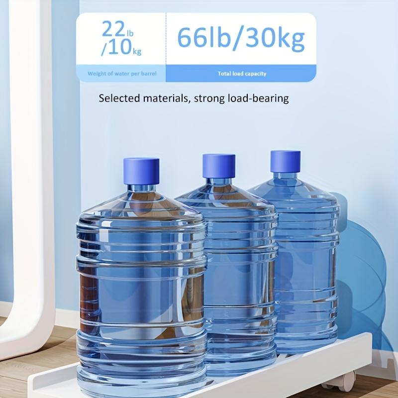 Adjustable Computer Tower Stand with Locking Casters - Universal Rolling Tray for Printer & Air Purifier - Heavy Duty Mobile PC Holder - Protect Your Device from Dust & Moisture - Space-Saving Office Organizer