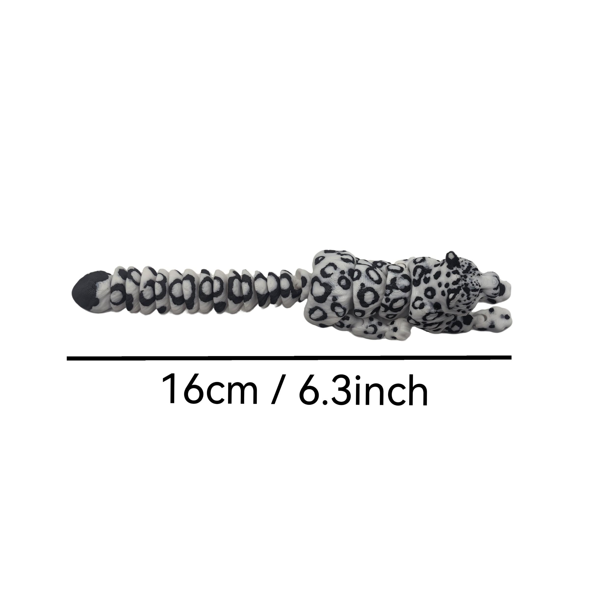 A  leopard figurine, suitable for home decoration ornaments