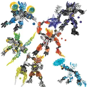 2026 Bionicle Protector Building Blocks Anime Action Figures Soldier Robot Bricks Toys For Boys Kids Birthday Christmas Gifts