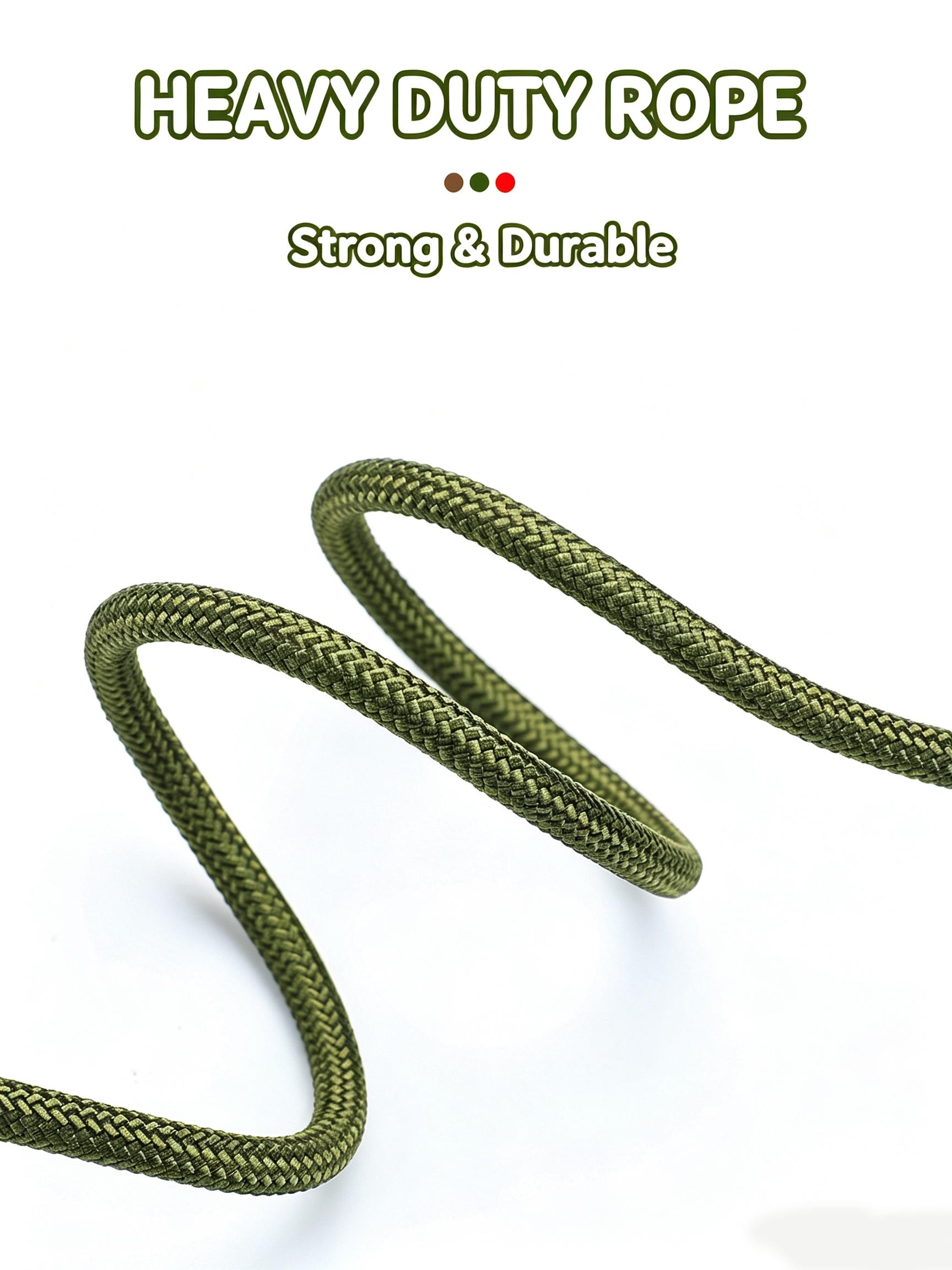 Dog Slip Lead All In One Training Leash Soft Foam Handle Heavy Duty Polyester Climbing Rope Walking Leash for Small Medium Large Dogs