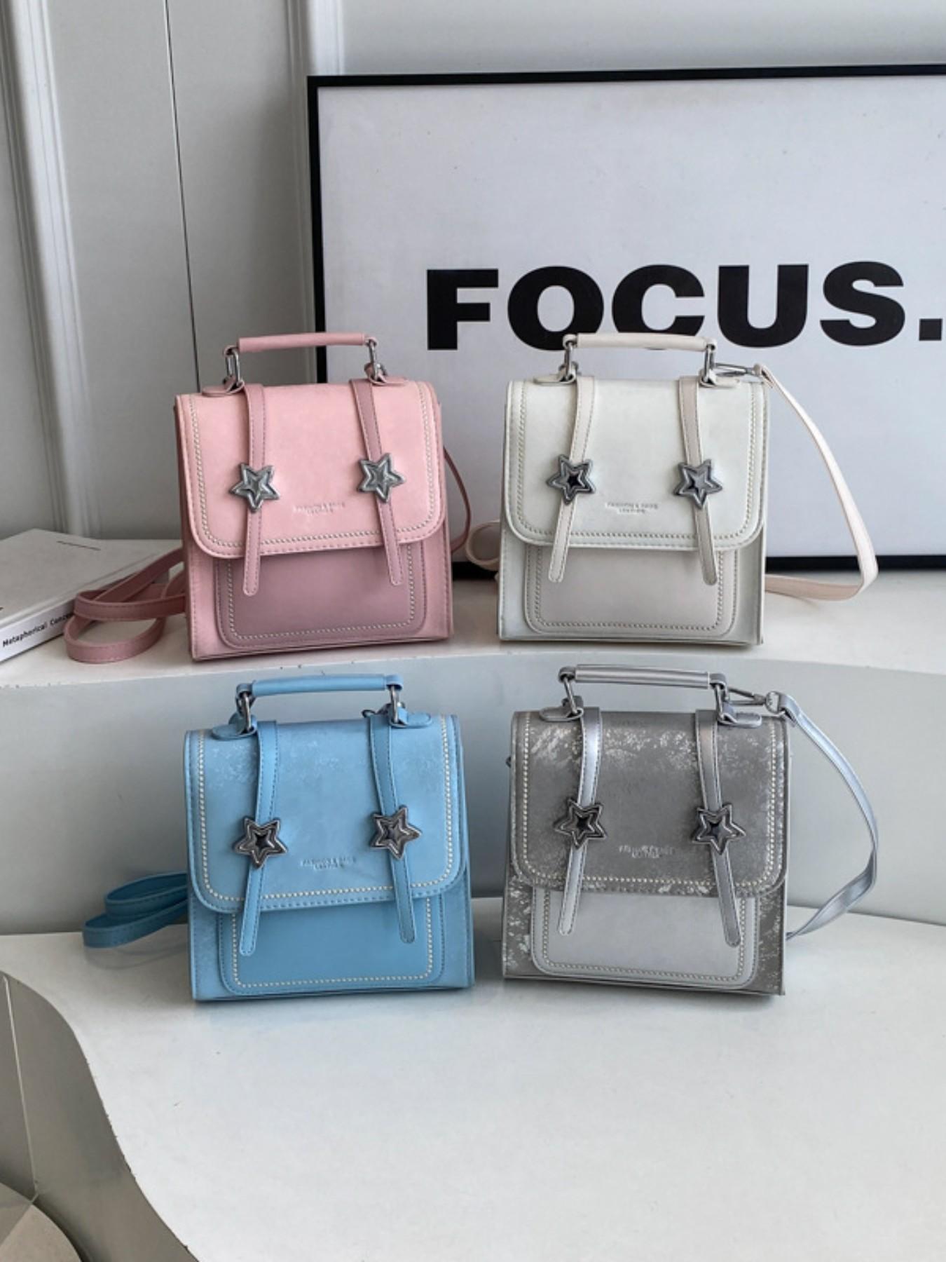 Trendy Commuter Backpack for Women, New Fashion Unique Crossbody Bag, Korean Style Travel Small Backpack, Stylish and Practical