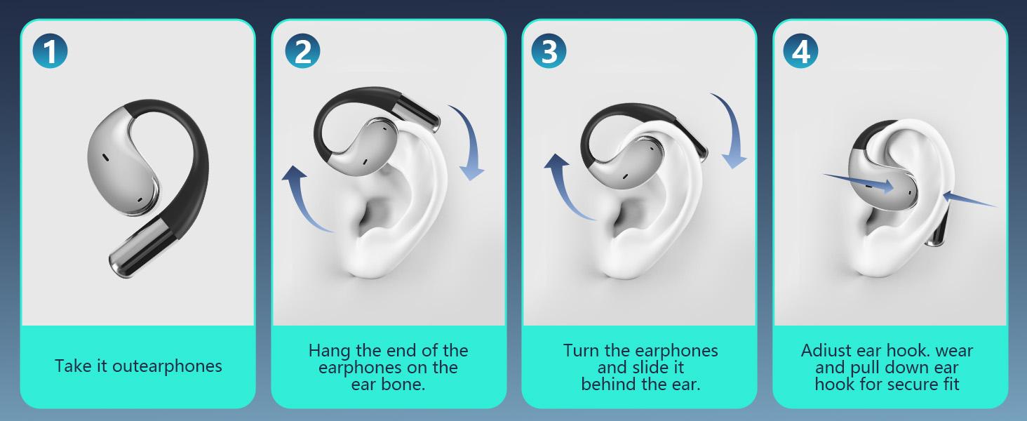AI Translation Earbuds Real Time 164 Languages 80H Playtime Translator Ear Buds Audifonos Traductores Inglés Español Wireless Earphones Bluetooth Headphones for Travel Business Meeting Learning Black1