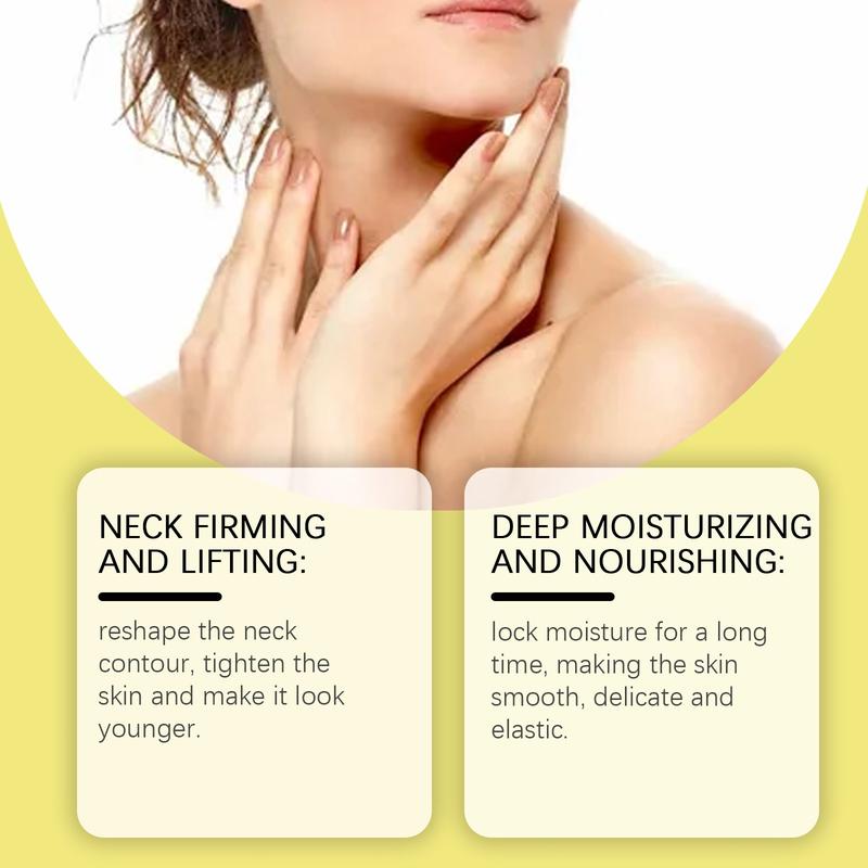 Hoygi Neck Firming Cream 150g, Deep Moisturizing & Tightening Formula, Low Allergenic, Easy Absorption Massage, Contains Glycerine & Oligopeptide-1