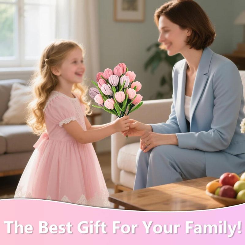 400pcs DIY Colored Floral Pipe Cleaners Material Set, Includes Floral Wire, Tape, Stamens, Ribbon, DIY Handmade Floral Material Set, Creative Gift and Decoration Suitable for Women, Birthday/Valentine's Day, for Diy Flower Decor (Color Box Style Random)