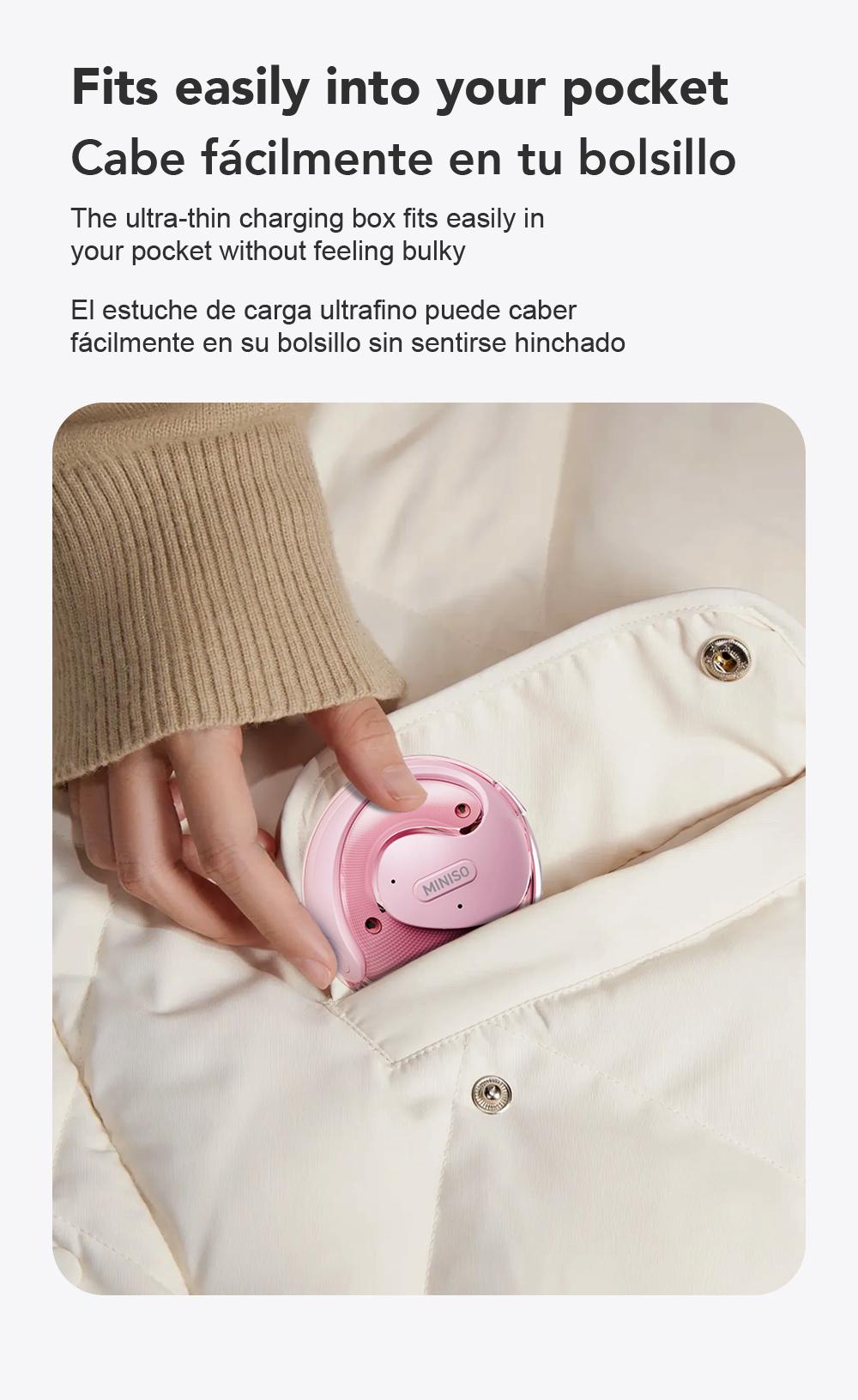 MINISO X15Pro Wireless Headphones Bluetooth 5.4 Sport Earphone Support 135 Languages HIFI Sound Quality