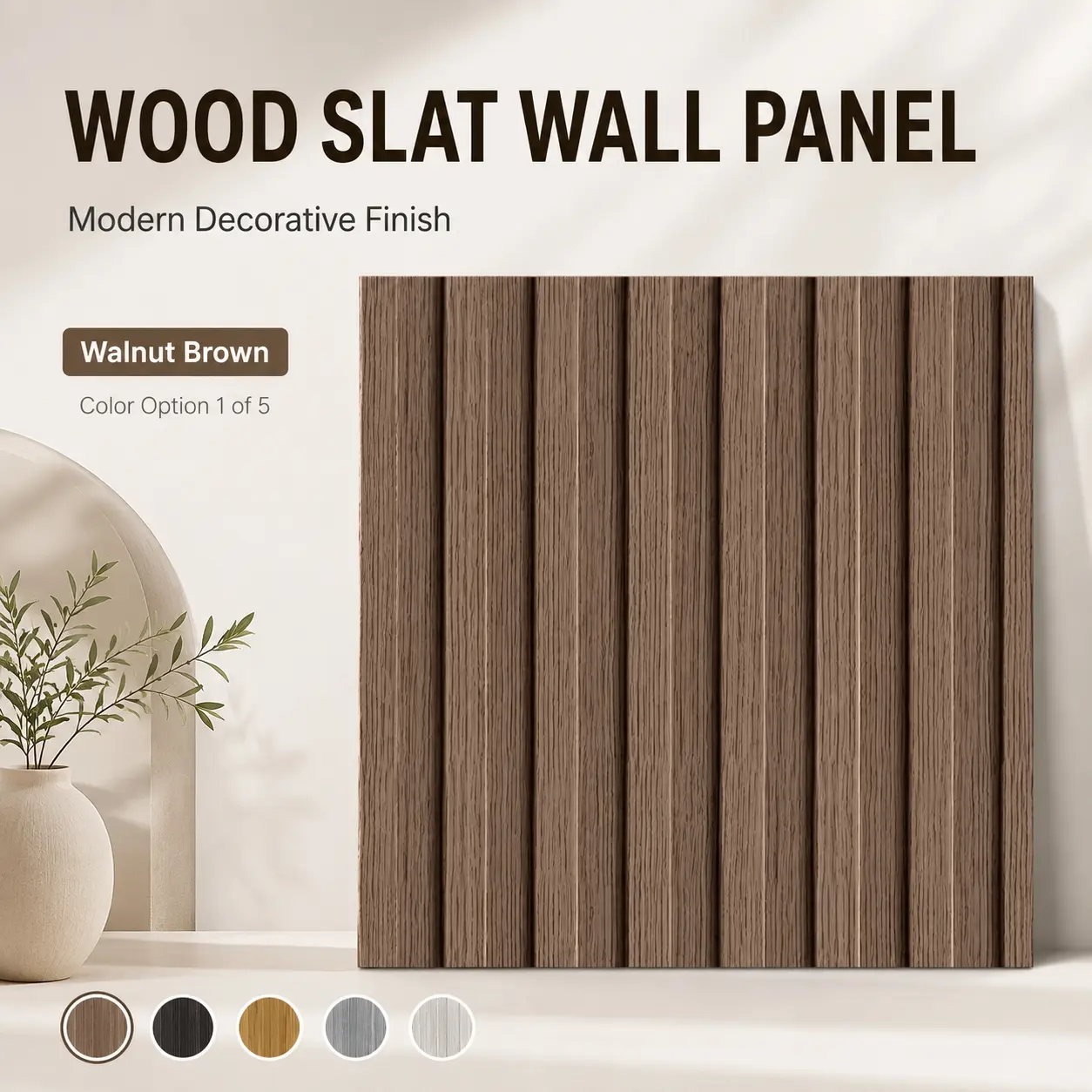 15pcs Wood Grain Wall Stickers, Self-Adhesive 3D Wallpaper, PVC Panels for Bathroom Kitchen Living Room, 11.8"x11.8", Warm Bedroom Decor