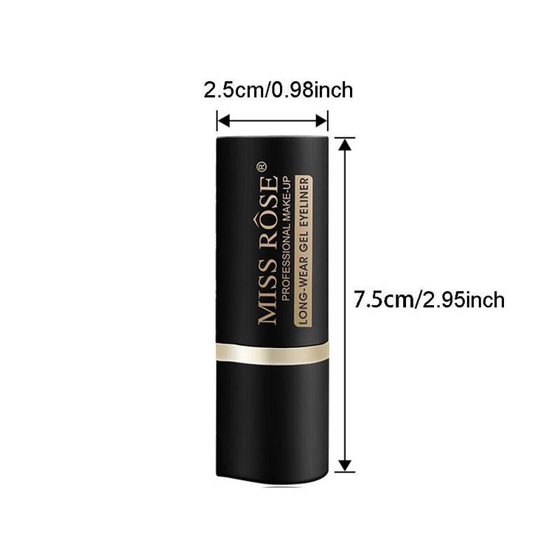 Creamy Texture Eyeliner, 1 Count/2 Counts EasyColoring Sweat Proof High Pier Pencil, DailyMakeup Accessories for Women and Girls, BackTo School