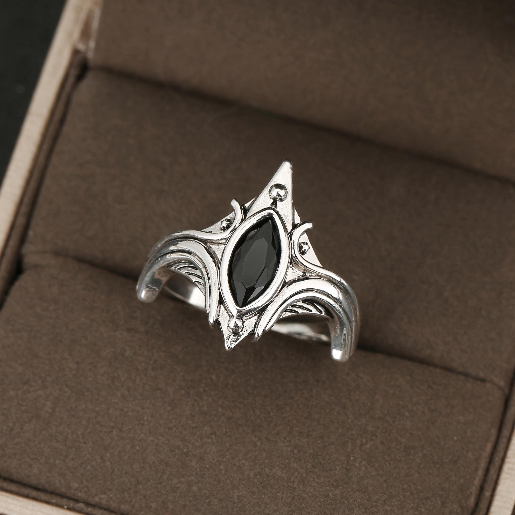1pc, European and American Fashion - Copper Fine Jewelry with Synthetic Zirconia Inlay, Exquisite Unisex  Ring. Suitable for Holiday Parties, Gatherings, Dances, Christmas, Thanksgiving, Daily Wear, Wedding and Engagement Wear, and Gift-giving