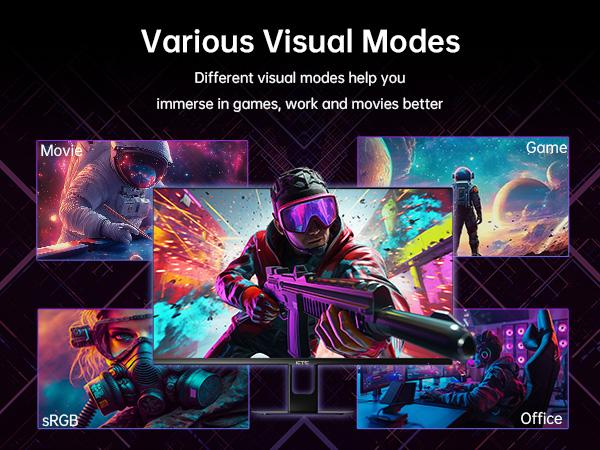 KTC 27-Inch Full HD 1920x1080 Fast IPS 180Hz Gaming Monitor, GTG 1ms Computer Monitor, DP 1.4 & HDMI 2.0 Ports, FreeSync Frameless PC Gamer Monitor, HDR10, VESA Mount, H27F22