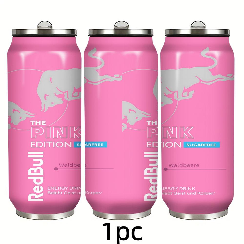 1pc 17oz Sports Insulated Cup, 304 Stainless Steel Vacuum Cup, Portable Camping Cup, Leak-Proof Straw Cup, Hot and Cold Drink Cup