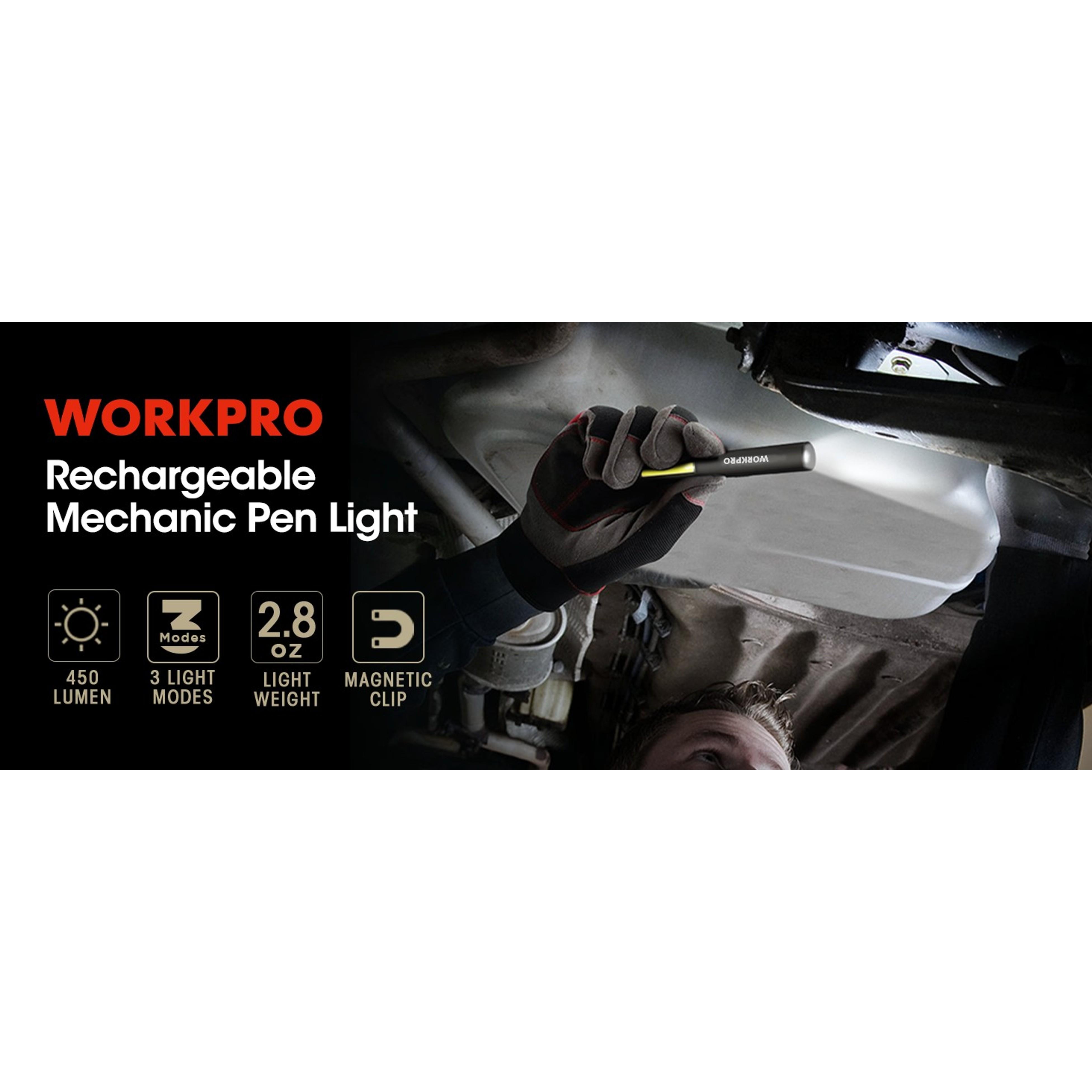 Rechargeable Pen Light, 450 Lumen LED Flashlight with UV Light, Compact Pocket Dual Light Sources for Inspection, Repair Work, and Pet Stain DetectionGift Rechargeable Pen Light, 450 Lumen LED Flashlight with UV Light, Compact Pocket Dual Light Sources for Inspection, Repair Work, and Pet Stain DetectionGift