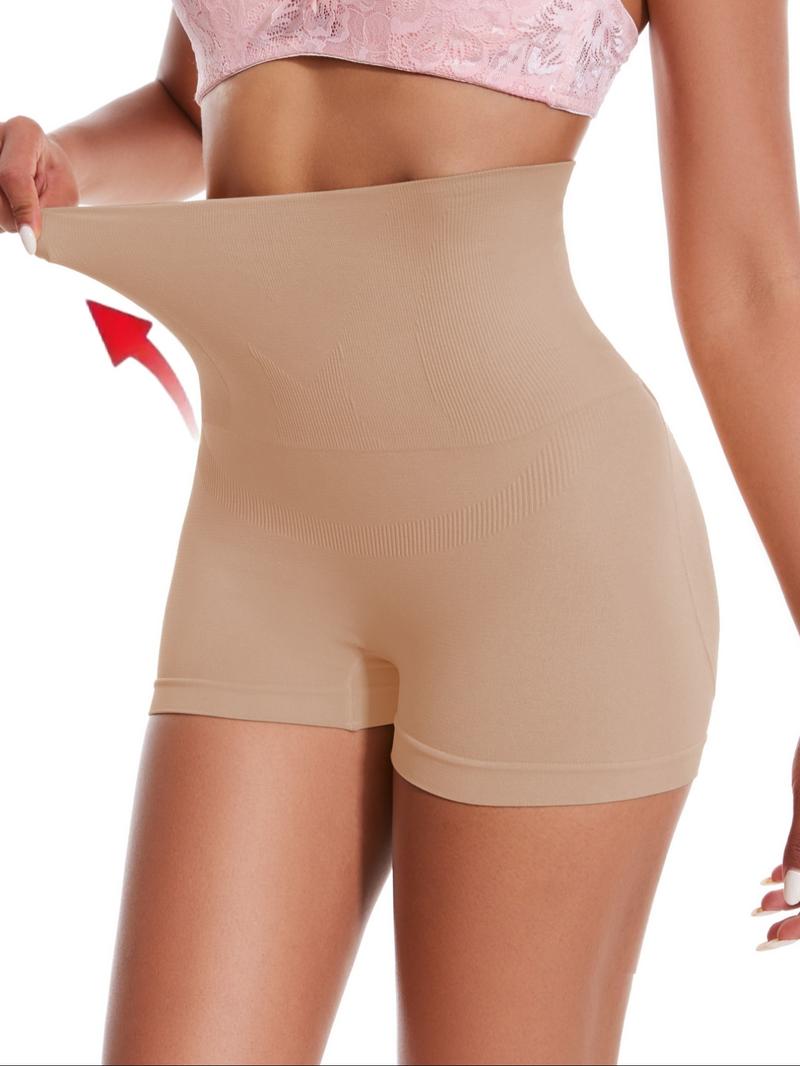 Women Butt Lifting Padded Seamless Shapewear Shorts, Hiigh-Waist Tummy Control Pants, Comfortable Tight Fitness Pants With Removable Sponge Pad,Anti-Sagging Briefs,Butt Booster, Bottom Lifting Panties, Stretch Underpants, Sexy Buttock Enhancer