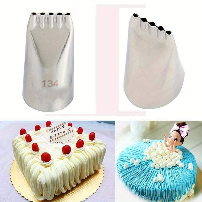 Versatile & Durable Piping Tips Set: Stainless Steel for Creative Cake & Cupcake Decoration - Essential Baking Tools for Stunning Designs
