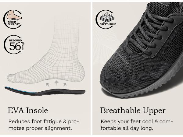 Bruno Marc Men's Breathable Casual Greg Sneakers Trainer Runner Shoe SpringStatements