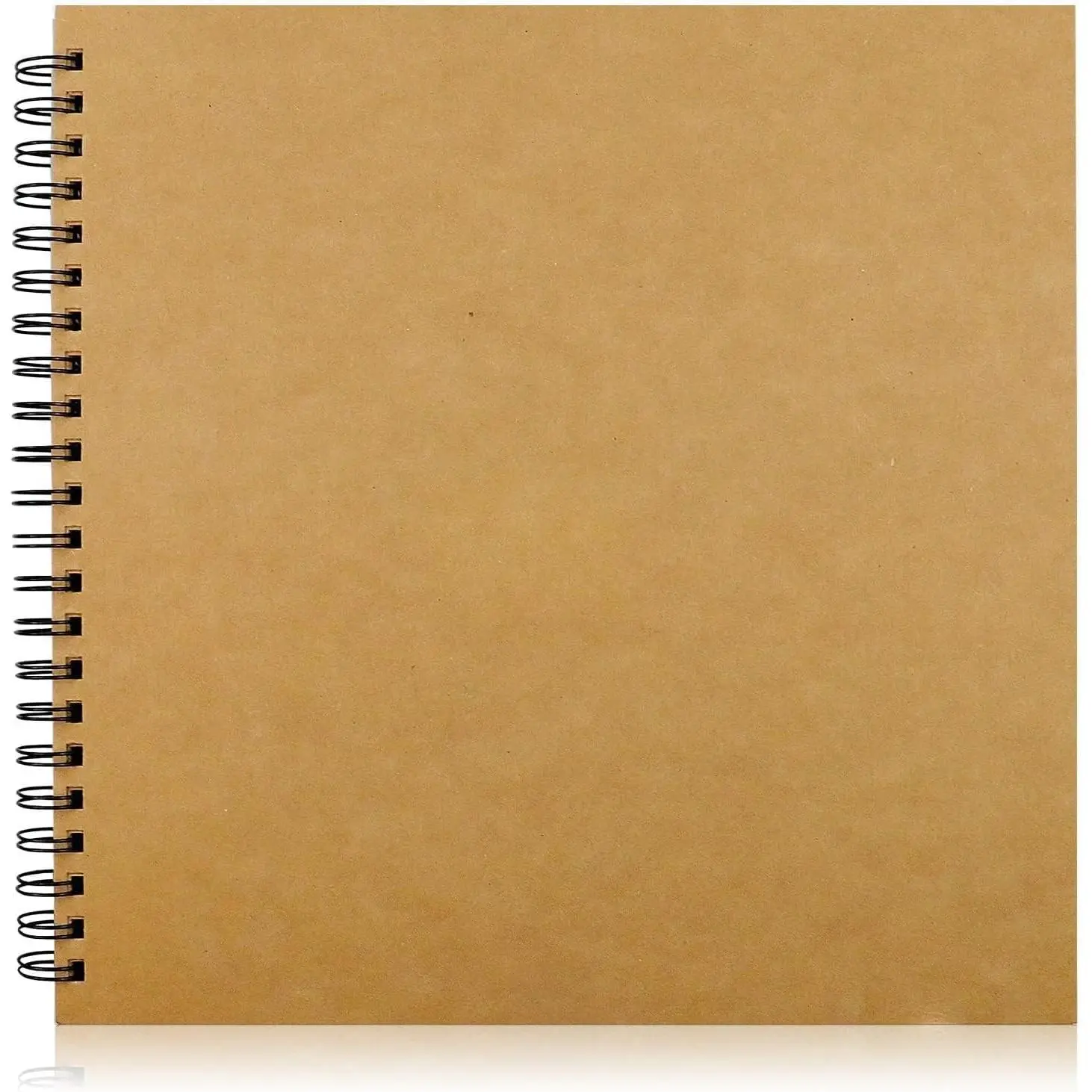 12x12 Scrapbook Album, 100 Pages Hardcover DIY Photo Memory Book | Thick 200gsm acid-free paper preventing yellowing, 360° lay-flat spiral for effortless crafting, durable protection