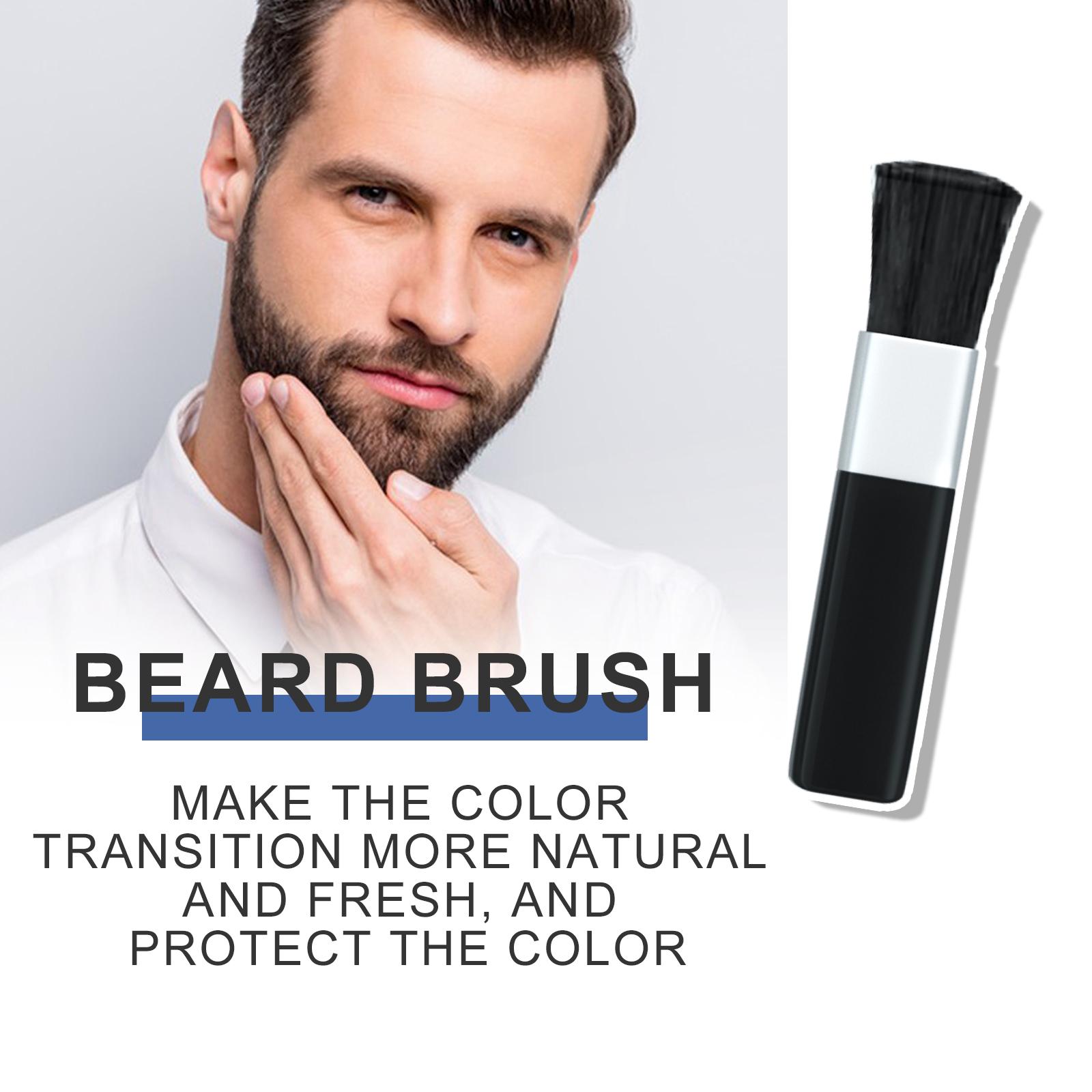 East Moon 3-in-1 Unscented Beard Shaping Pen Kit with Brush, Waterproof Sweatproof Filler Tool for Men, Long-Lasting Beard Care Solution for Patchy Areas
