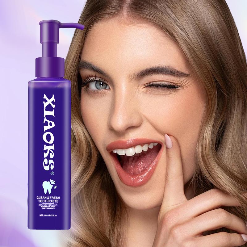 XIAOKS Clean & Fresh Toothpaste - Unlock Your Beautiful Teeth Gloss Oral Hygiene Essentials Bad Breath Killer