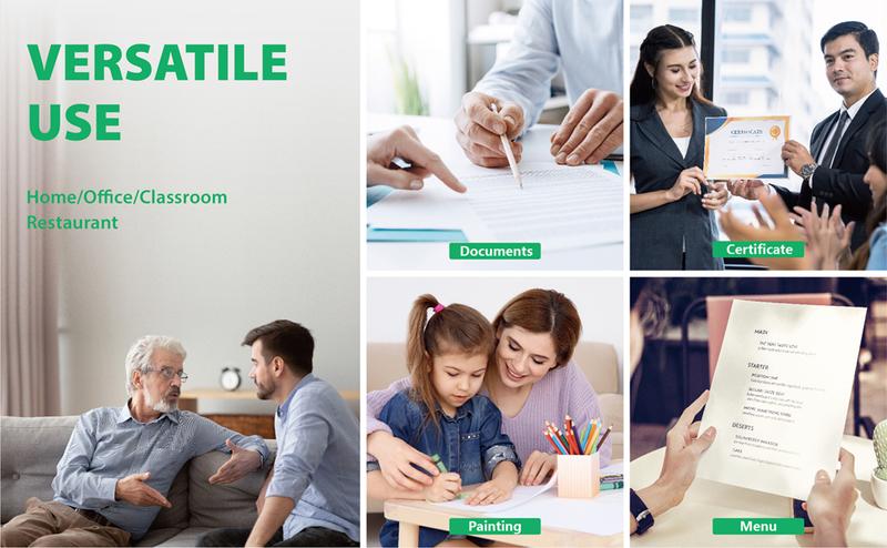 4-In-1Laminator Machine,It has Quick Warm-Up, Fast Laminating Documentation and Photos, Increases Their Long-Term Color Preservation. Suitable for Family, Office and School，A4/A5/A6 Size