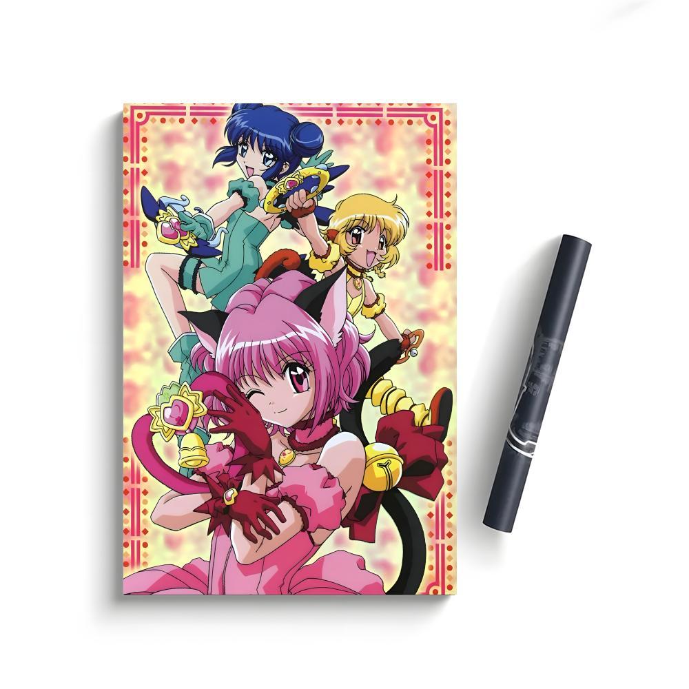 T-Tokyo mew mew anime Poster Bedroom Home Decor Art Poster Perfect Gift for Family and Friends