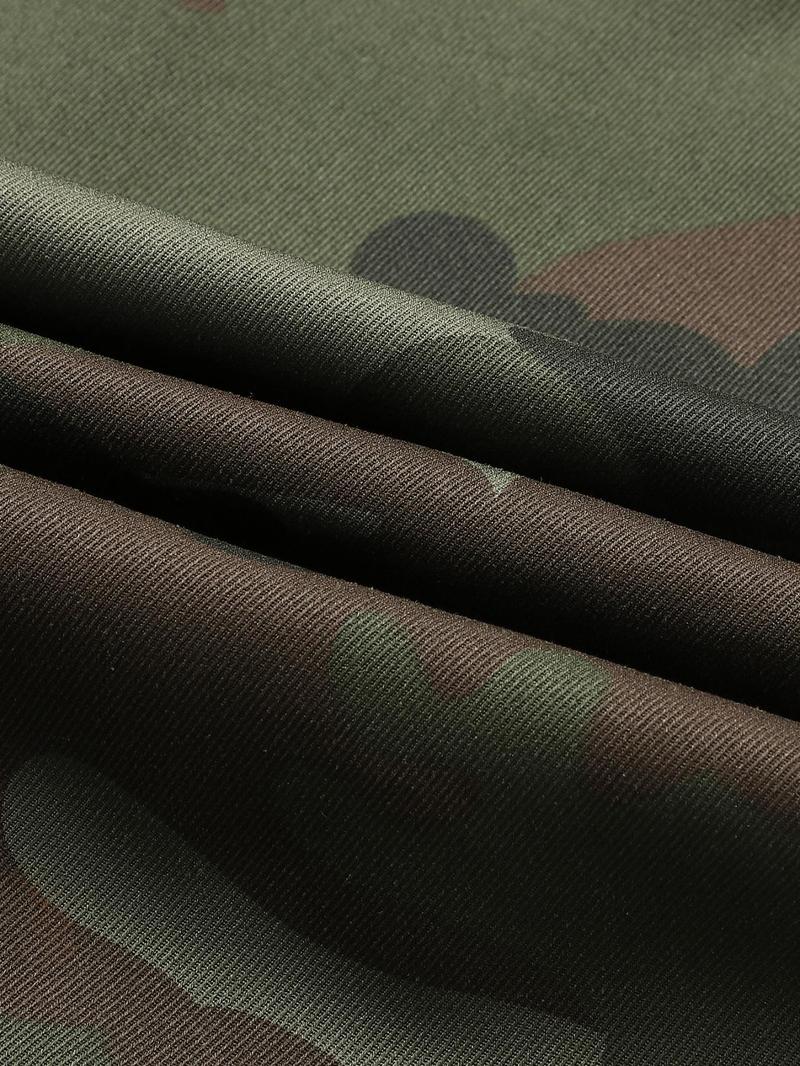 Men's High-End Luxury Camo Pants, Loose Fit, Elastic Waistband, Comfortable Sportswear, Perfect Gift, Outdoor & Dating, Christmas Essential