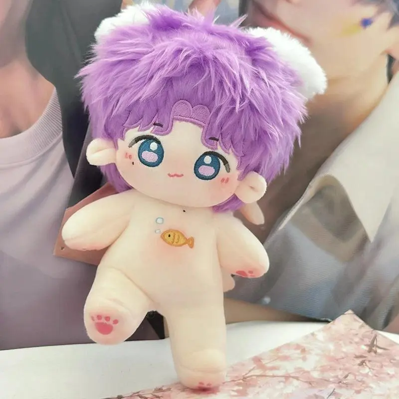 20CM Standing Figures Love and Deepspace Zayne Xavier Rafayel Anime Student Game Short Plush Body Idol Star Cartoon Xmas Gifts
