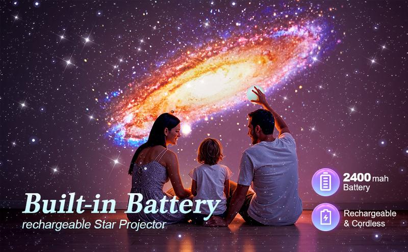 Planetarium Projector, HD Film Galaxy Projector for Bedroom, Rechargeable Star Projector Galaxy Light with 15Music&Bluetooth, SpaceProjector with Timer,Moon Light Lamp for Bedroom Decor Planetarium Projector, HD Film Galaxy Projector for Bedroom, Rechargeable Star Projector Galaxy Light with 15Music&Bluetooth, SpaceProjector with Timer,Moon Light Lamp for Bedroom Decor