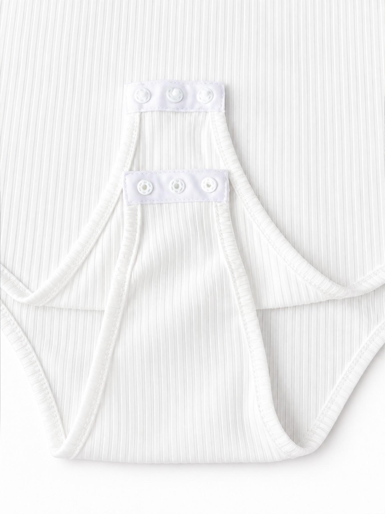All Season Long Sleeve Bodysuit, Ribbed Knit Garment With Contrast Cutout Neck Tie Bow, Slim Fit For City Shopping Daily Casual Outfits For Young Adult Women