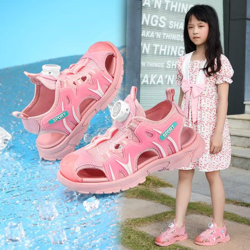 Teenagers Summer Toe-Post Beach Flip-Flops Lightweight Breathable Casual Shoes Fashion Student Campus Sandals