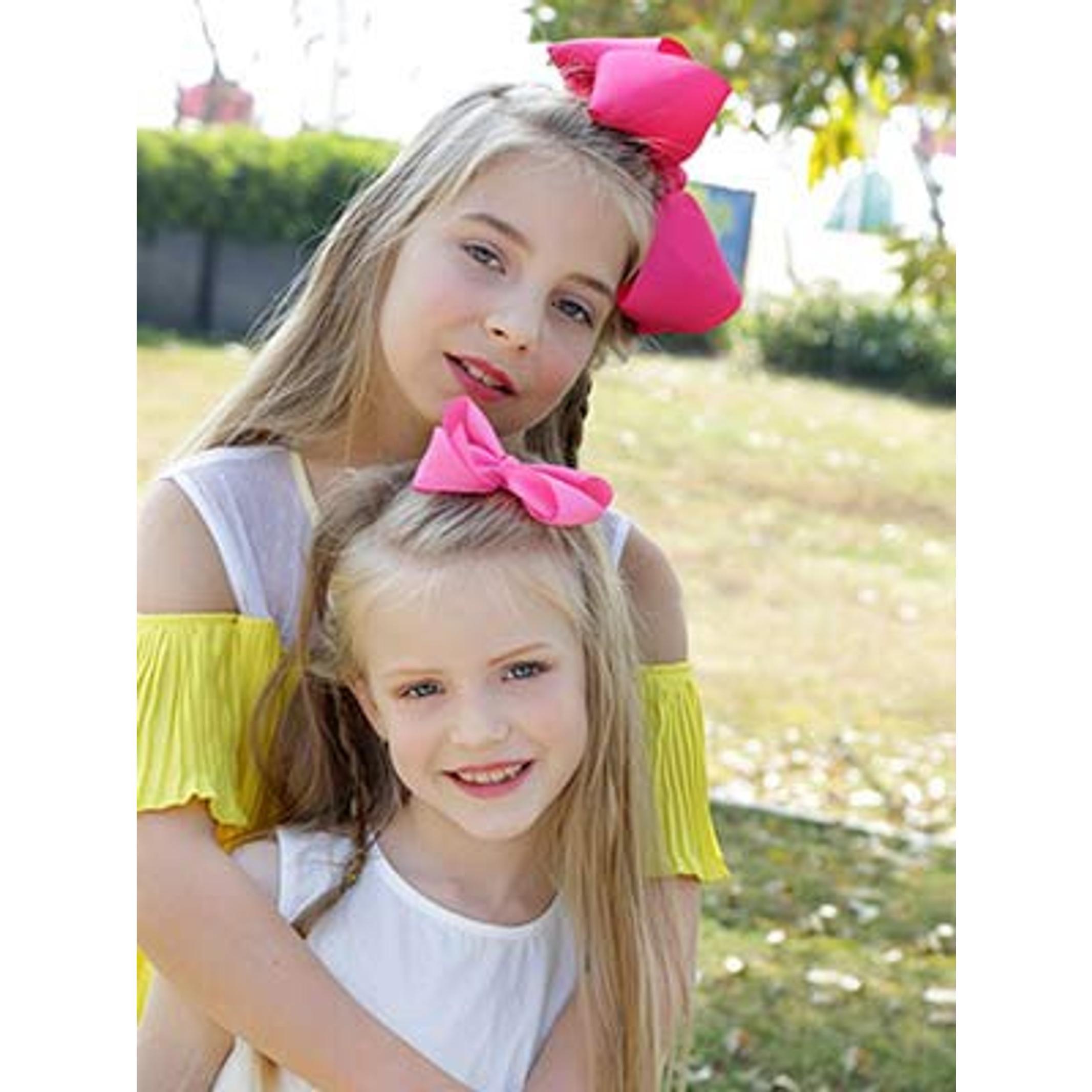 Hair Bows for Girls, 30 Colors 6 Inch Grosgrain Ribbon Hair Bows Clips Alligator Clips Barrettes Hair Accessories, Back to School, Party, Photography, Christmas, Travel | Grosgrain Ribbon Bows Hair Alligator Clips Hair Barrettes for Girls Toddler Inf