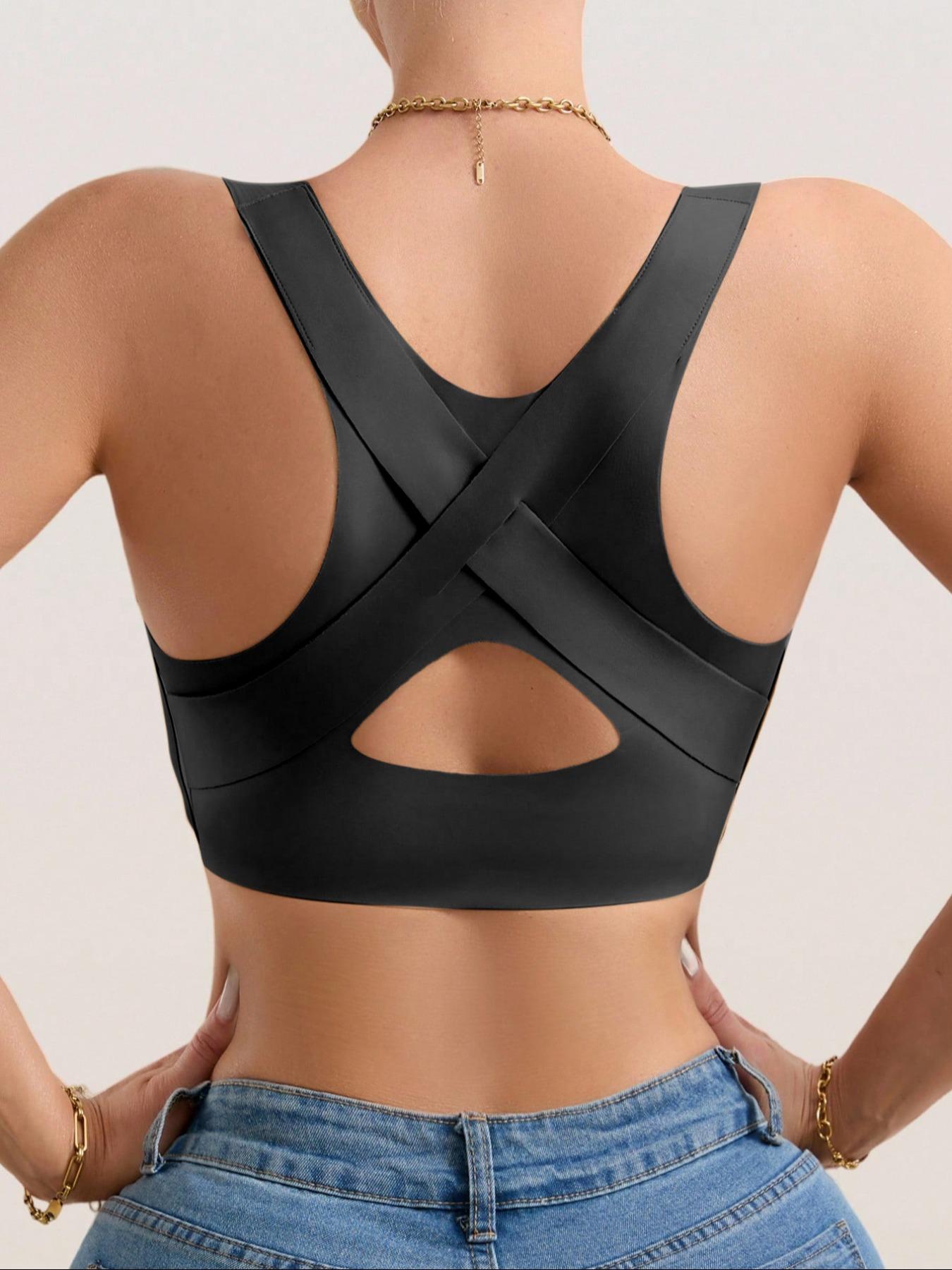 Posture Bra for Women Wireless Push Up Bralette Full Coverage Back Support Brasieres