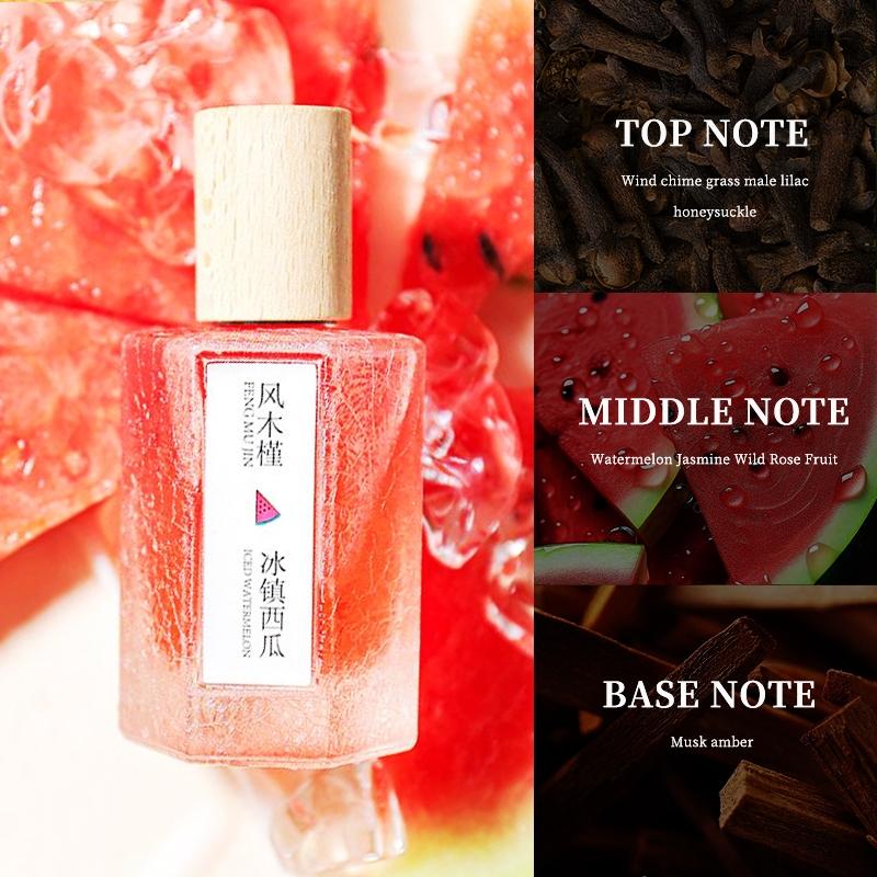 Women's Sweet Summer Perfume Spray, Ice-Cold Watermelon Fruity Floral Scent, Fruity Fragrance for Daily Use & Parties, 50ml Candy-Flavored Deodorant for Ladies #GLOBAL PICKS