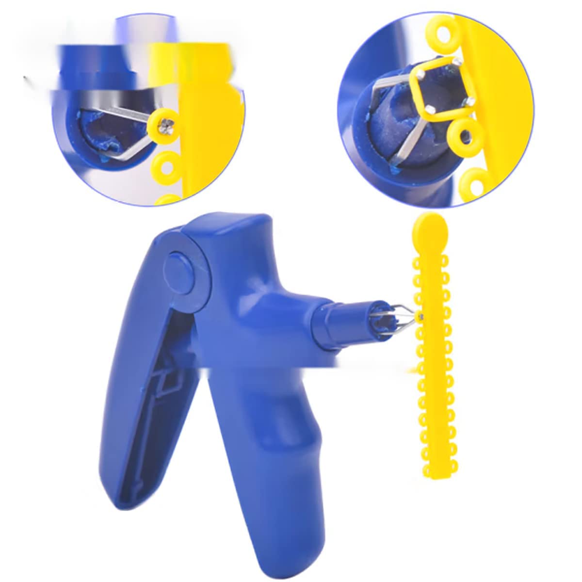 Orthodontic Ligation Kit, Professional Ligature Tie Gun with 1040 Multi ...