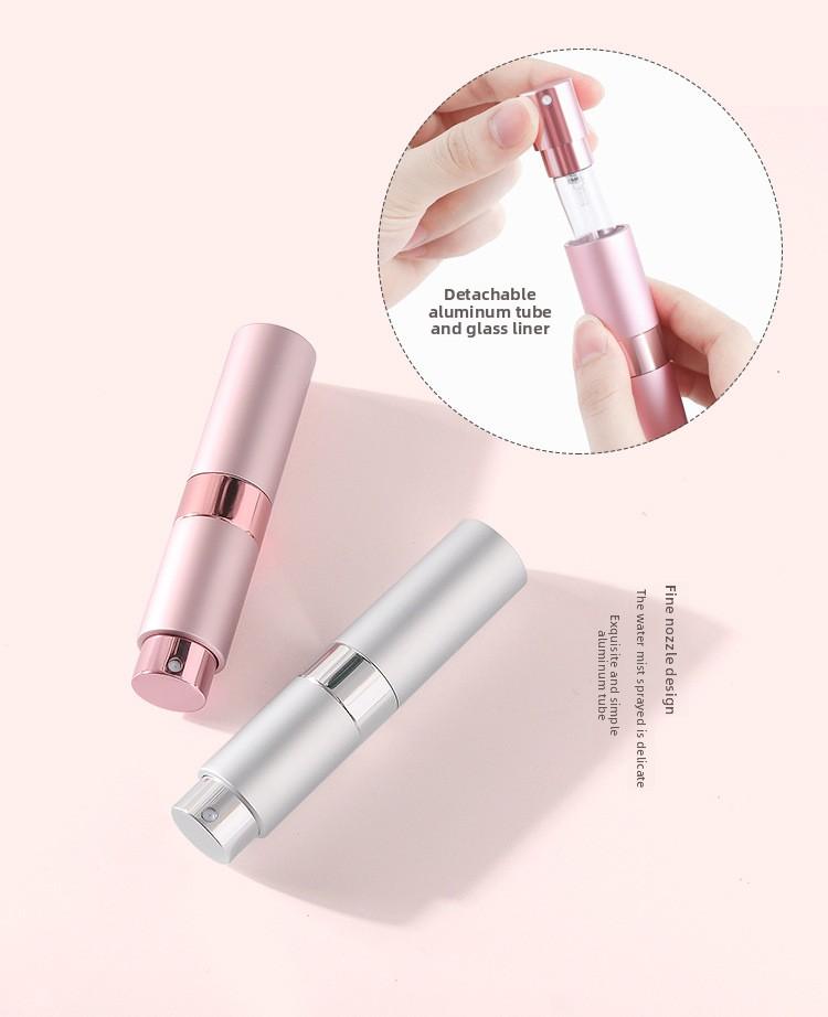 3pcs 8ml Refillable Perfume Atomizer Bottle Lightweight Travel Spray Bottles with Funnel Leak-Proof Empty Cologne Container for Traveling, Daily Use & Essential Oils Glass