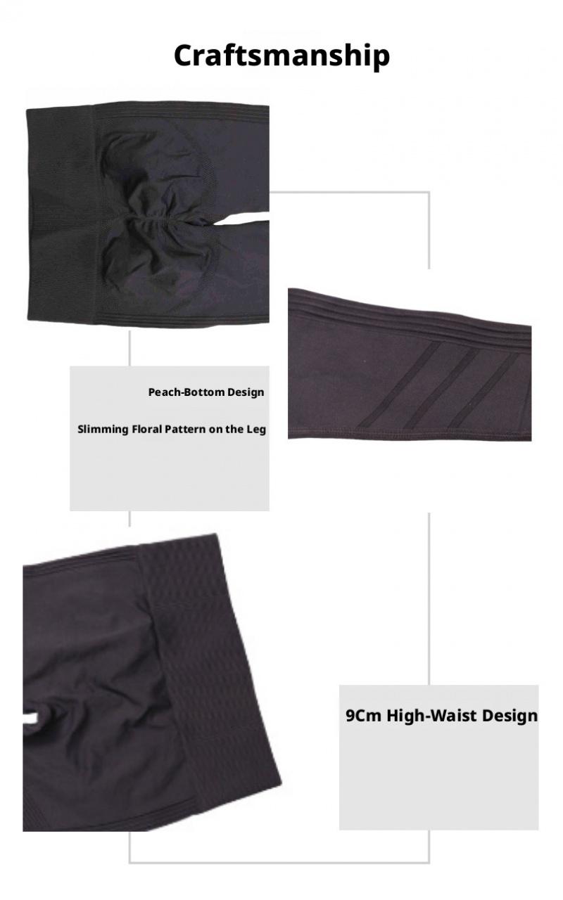 Women's High Waist Tummy Control & Butt Lifting Yoga Pants, Quick-Dry Breathable Compression Sports Leggings for Running & Fitness