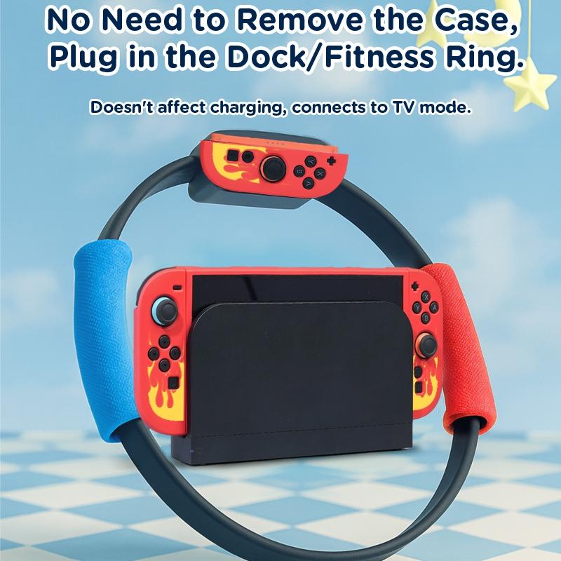 Suitable for Nintendo Switch 2 game console accessories, TPU soft case, comes with 2 thumb joystick caps, Thumbstick grips, drop-proof and scratch-resistant, removable protective cover, 2025 new style, light and soft shell, multiple colors, Christmas/gift
