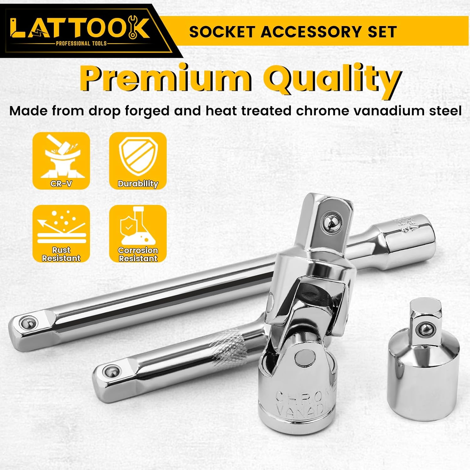 Complete Mechanics Tool Kits 53 Piece Socket Wrench Set Metric Size With Case For Automotive Repair And Craft Projects Socket Set With Extension Complete Mechanics Tool Kits 53 Piece Socket Wrench Set Metric Size With Case For Automotive Repair And Craft Projects Socket Set With Extension