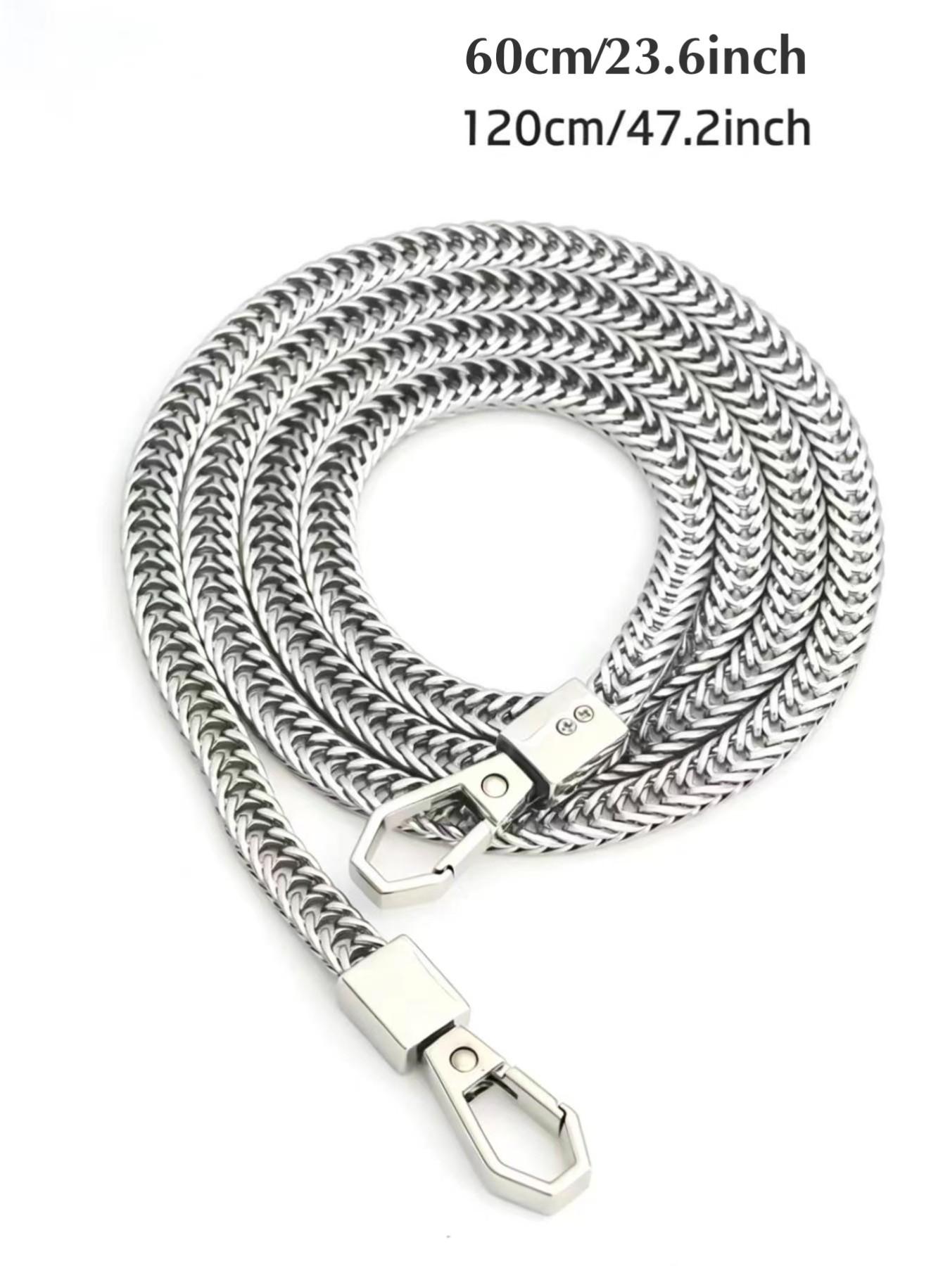 Women's Bag Chain Strap Accessories, Metal Shoulder Strap Replacement, Handbag Crossbody Strap, Fashionable Bag Hardware, Bag Straps, Purse Accessory
