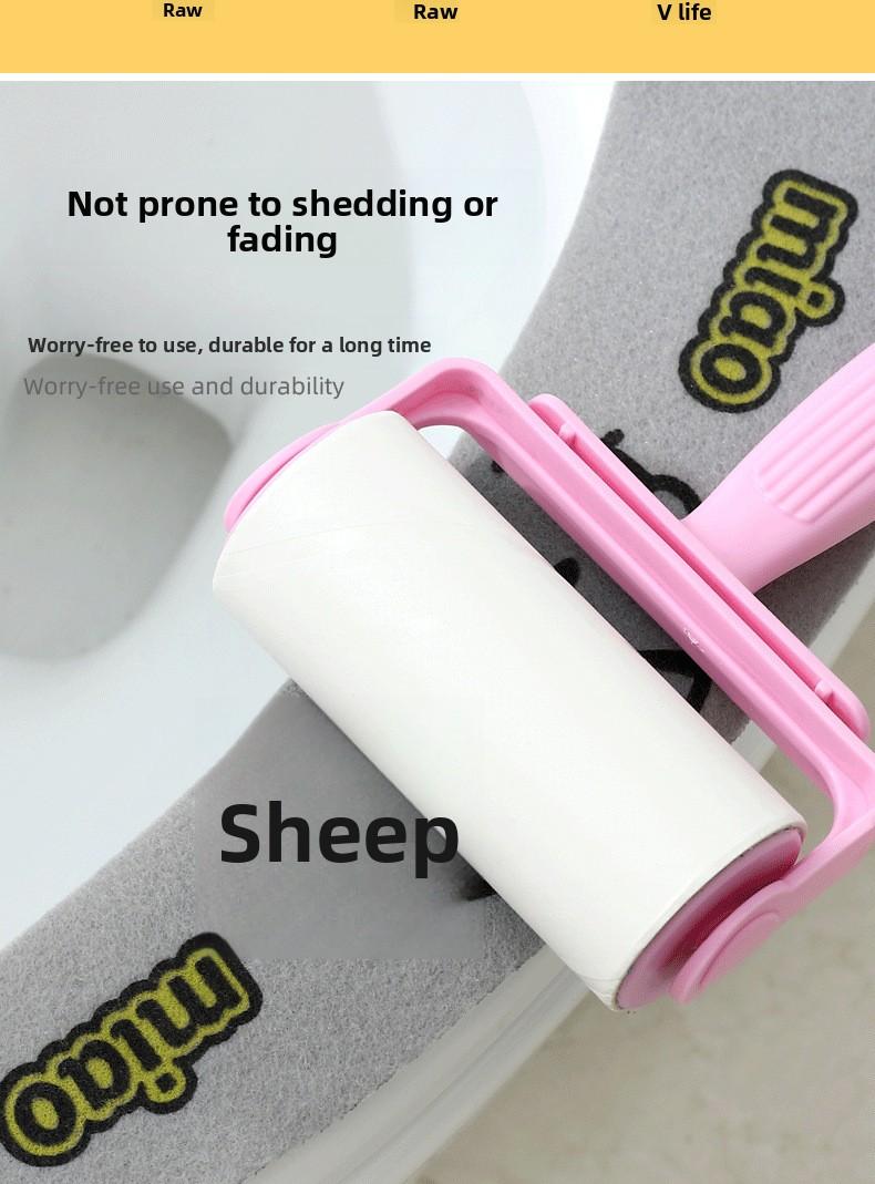 Waterproof Cartoon Toilet Seat Sticker – Universal Self-Adhesive & Cuttable Soft Cushion Pad 2PCS