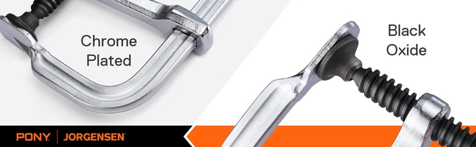 #JumpstartSale Jorgensen Bar Clamps, 6-Inch Light-duty Drop Forged Steel Bar Clamps for Woodworking and Welding, 2 Pack