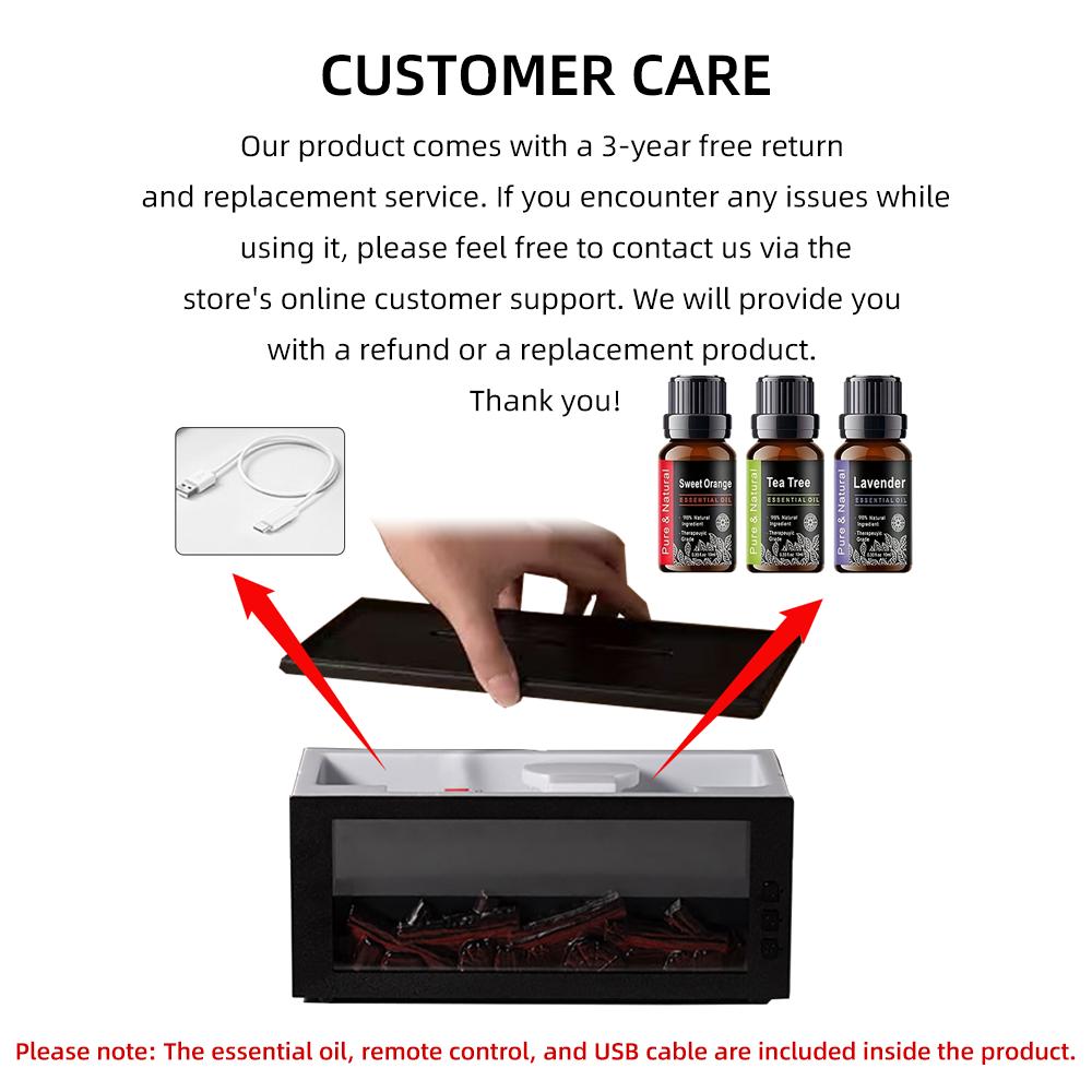 7 Colors Mini Flame Aromatherapy Machine - Essential Oil Diffuser, Air Humidifier, Aroma Diffuser, Air Purifier with Fireplace Design for Home Use, Bedroom, Office fireplace humidifier Christmas gift waterless auto-off air humidifier fire diffuser 7 Colors Mini Flame Aromatherapy Machine - Essential Oil Diffuser, Air Humidifier, Aroma Diffuser, Air Purifier with Fireplace Design for Home Use, Bedroom, Office fireplace humidifier Christmas gift waterless auto-off air humidifier fire diffuser