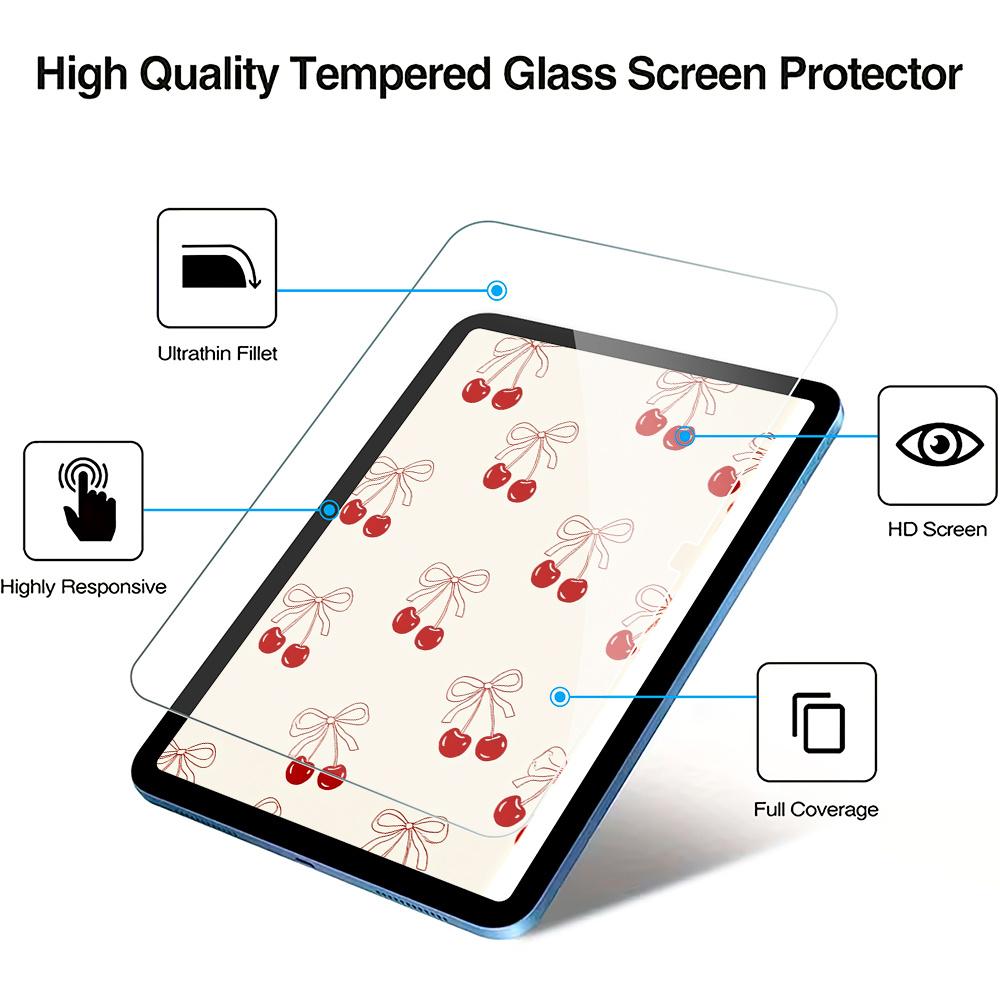 2-piece set suitable for A11+11inch A9+11inch tablet protective film, with a smooth touch. Automatic adsorption, transparent material restores clear visibility Tablet Protector Screen Protector