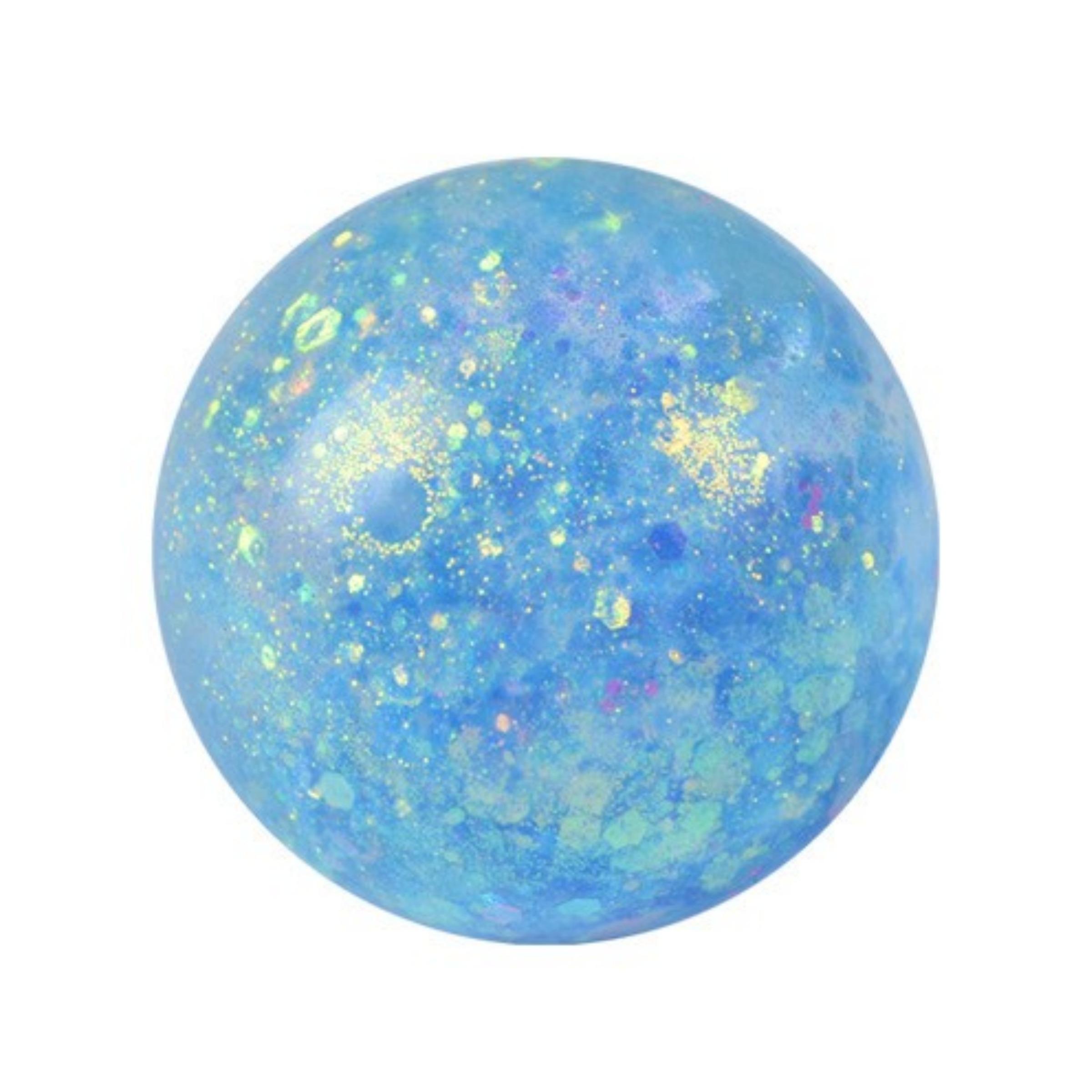1-Piece Iridescent Soft Squishy Ball, Sleek Iridescent Style Durable TPR with Bouncy, Calming Squeeze for Stress Relief Fidget During Daily Breaks, Stress Relief Gadgets