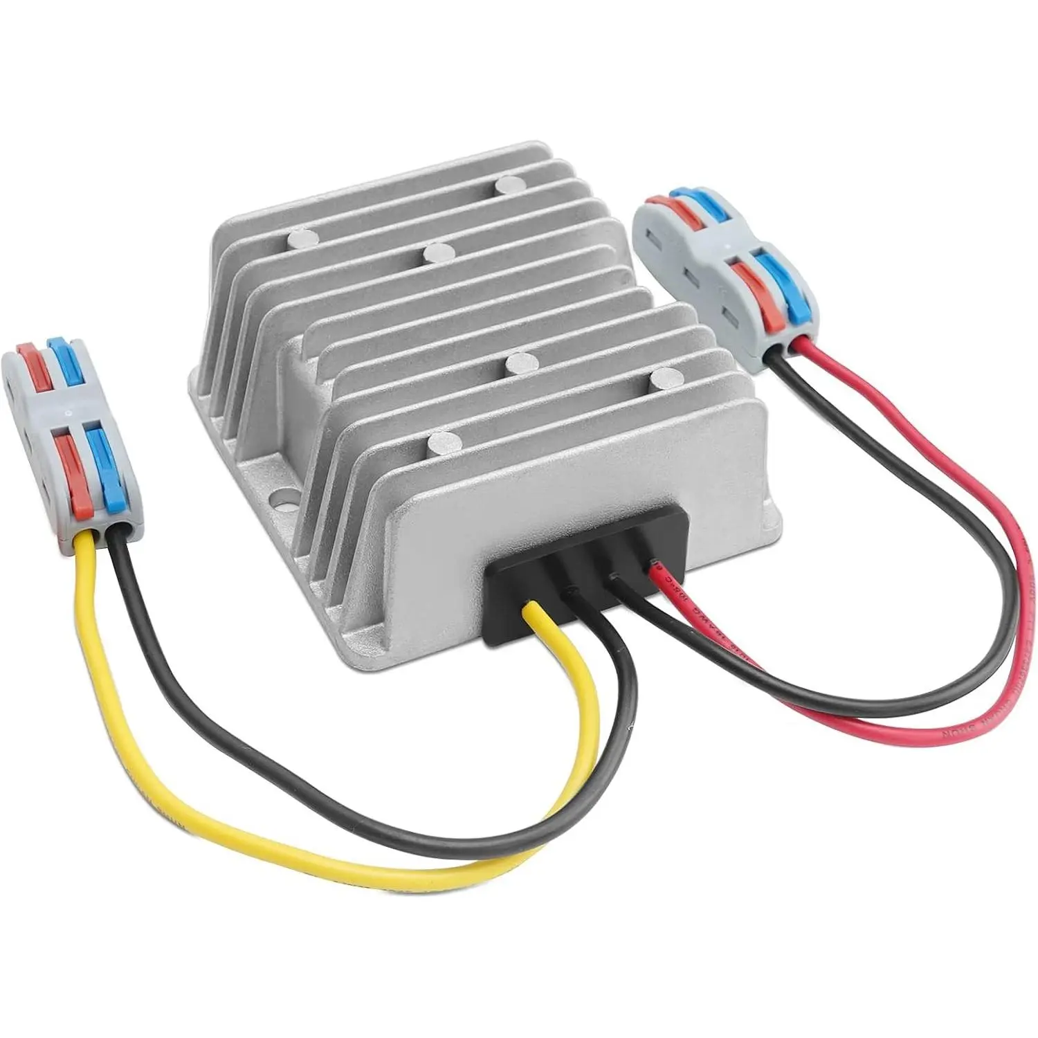 DC 36V/48V to 12V 20A 240W Step Down Buck Converter Regulator Module, Waterproof Voltage Reducer for Golf Cart, Forklift, CarGift