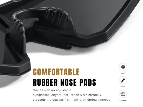 【Holiday Haul】TURBOPEP 2 Pairs Professional Cycling Sunglasses, TR90 Frame, Windproof UV400 Protection, Lightweight Polarized Lenses, Anti-Slip Nose Pad, Aerodynamic Design