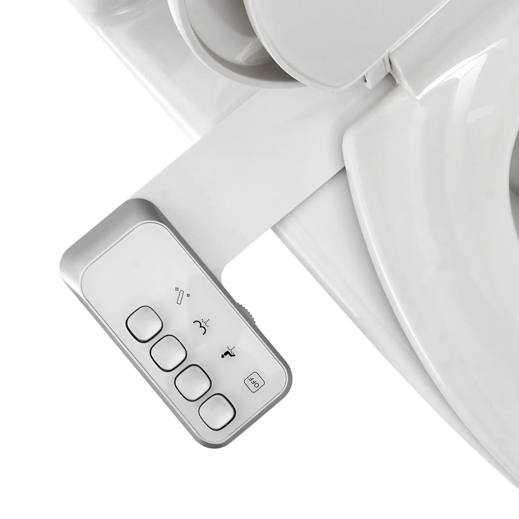 Garvee 🚿 Non-Electric Bidet Attachment for Toilet – ABS Plastic, Dual Nozzle Wash, Stepless Pressure Control & 10-Minute Easy Install! 🚽✨
