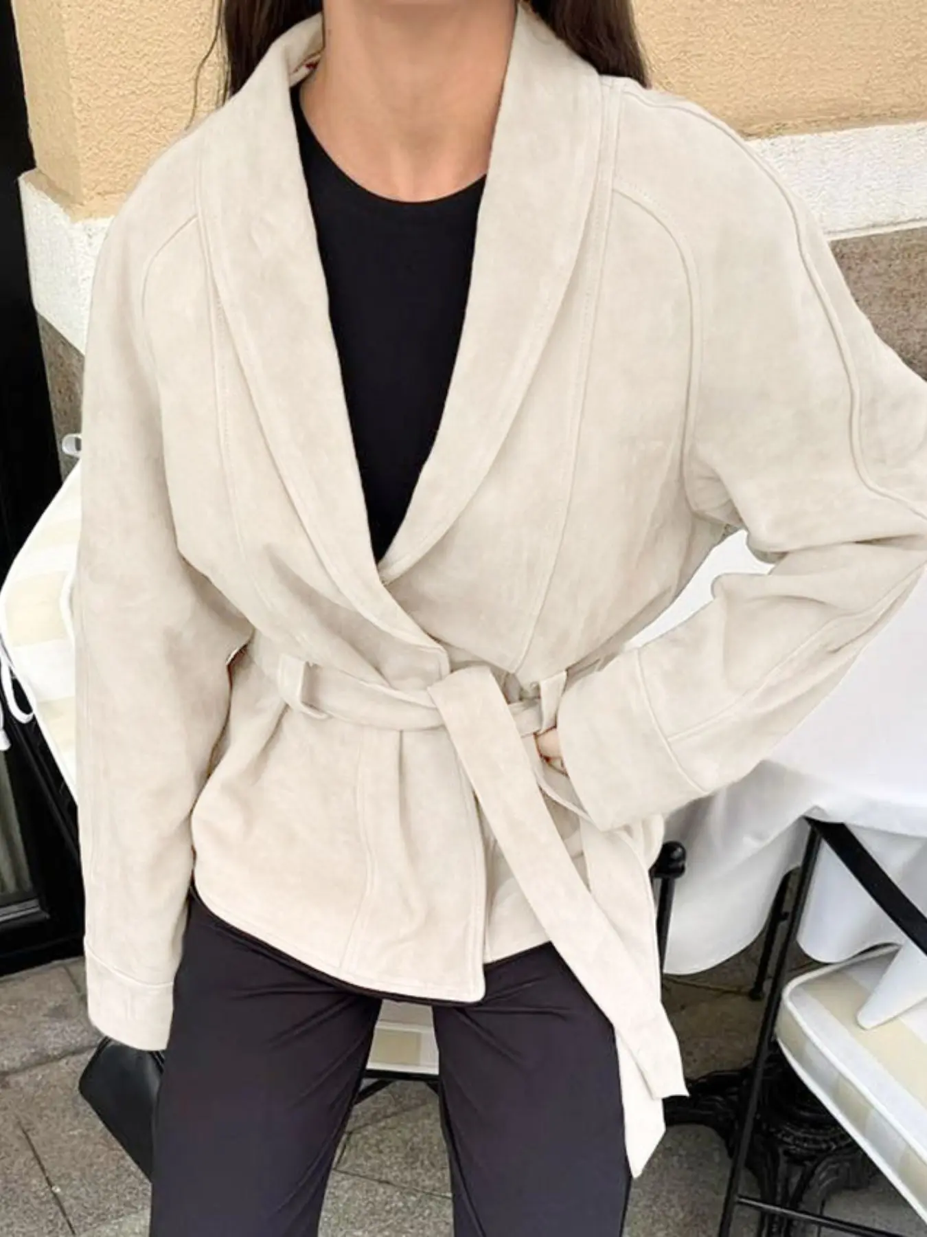 Grayish beige