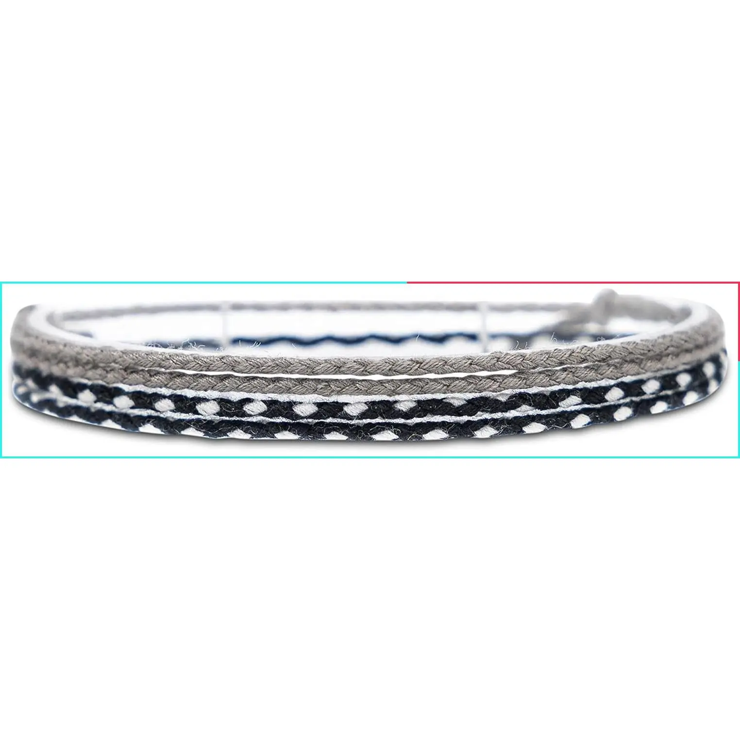 2 Pcs Unisex Waterproof Adjustable Braided Wave String Bracelet Set - Thin Summer Beach Accessories