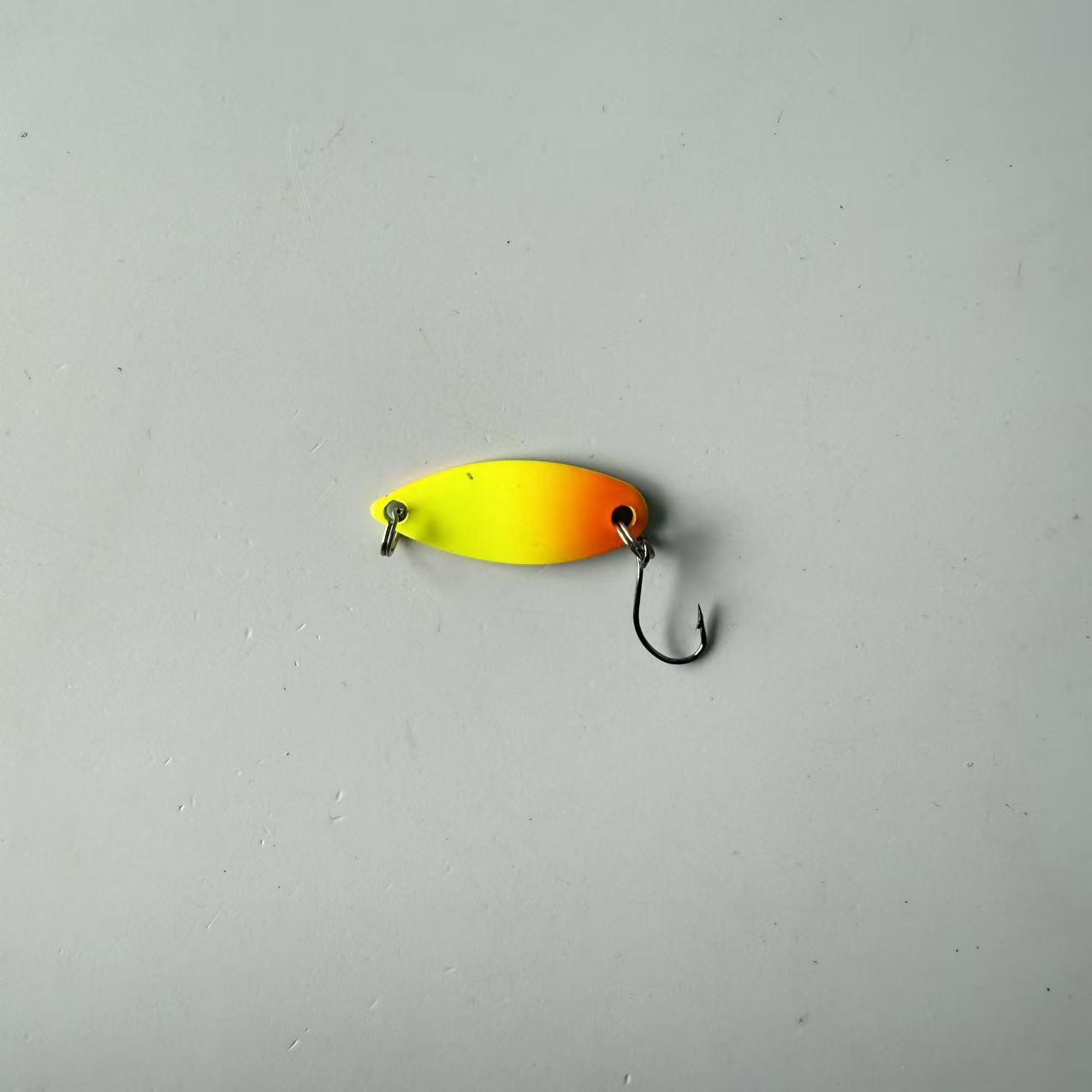 Replica of a Famous Brand, Bestseller, 1 Piece, Micro-Object Mouth Copper Colored Metal UV Glow Focusing on Walleye Bait, Suitable for Freshwater and Saltwater Fishing Accessories, Fishing Gear, and Supplies